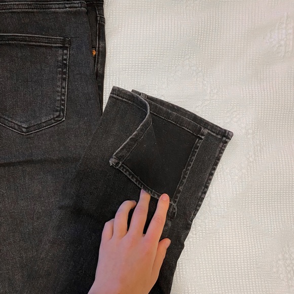 Zara straight leg split hem denim - Picture 4 of 4